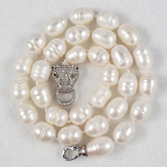 REAL - 11mm Pearl Necklace - Picture 5 of 6